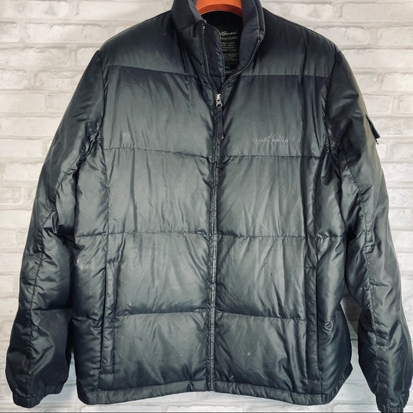 Eddie Bauer Other - Eddie Bauer Mens Black Puffer Jacket Size L
